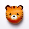 Tiger Round Plush Travel Pillow and Eye Mask