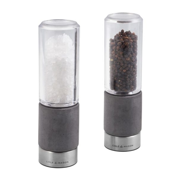 Cole & Mason Regent Stemless Concrete Mill Set