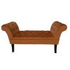 Giselle Orange Bench Seat