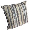 Grey and Beige Zig Zag Cushion Cover