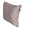 Mauve and Grey Brick Design Cushion Cover