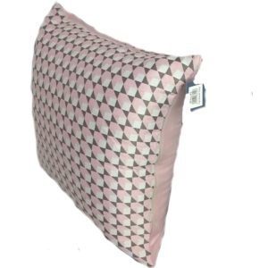 Pink Cube Design Cushion Cover