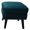 Ines Square Footstool Peacock