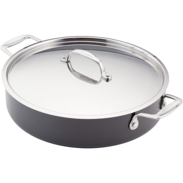 Stellar Hard Anodized Non-Stick Saute Pan 28cm