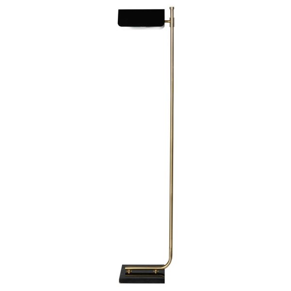 Carmen Black & Gold Floor Lamp