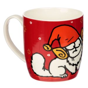Simons Cat Christmas Porcelain Mug