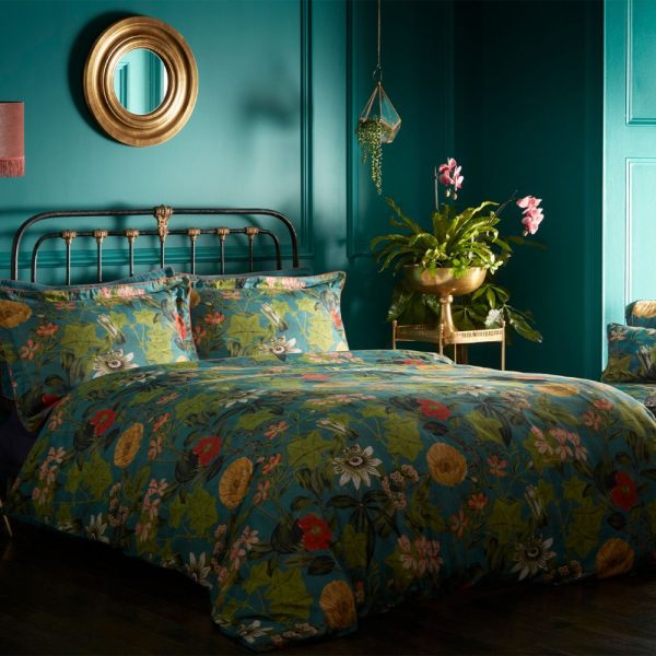 Clarke and Clarke Passiflora Duvet Set