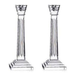 Waterford Stately Set of 2 Candlesticks