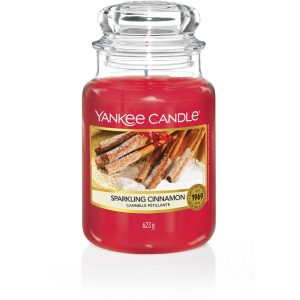 Yankee Sparkling Cinnamon Large Jar Candle
