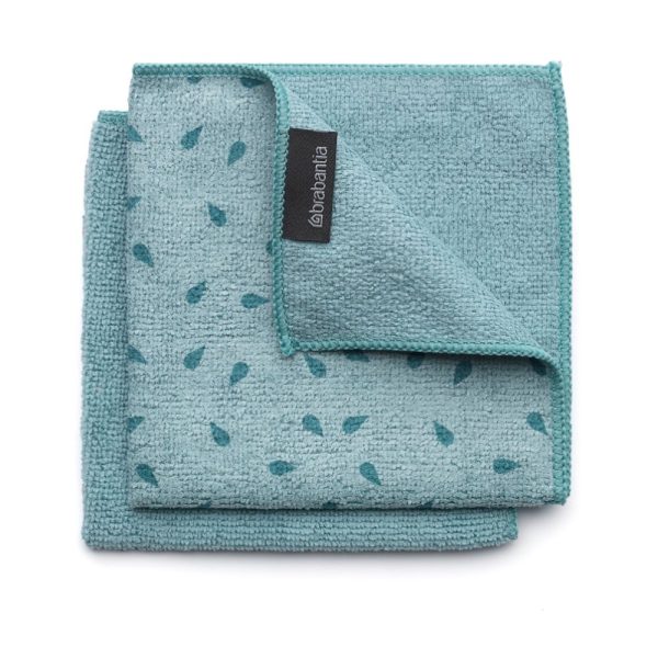 Brabantia Set of 2 Microfibre Dish Cloths 30x30cm