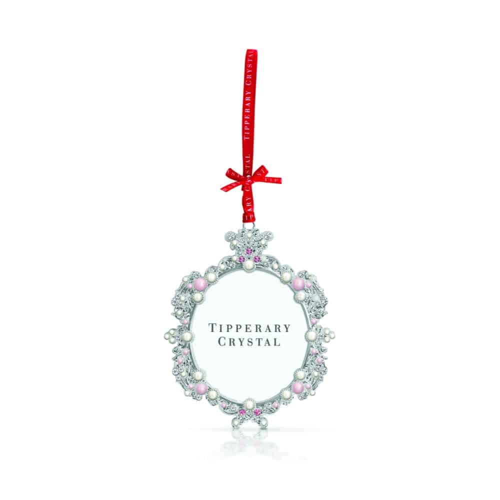 Tipperary Pearl Frame Christmas Decoration