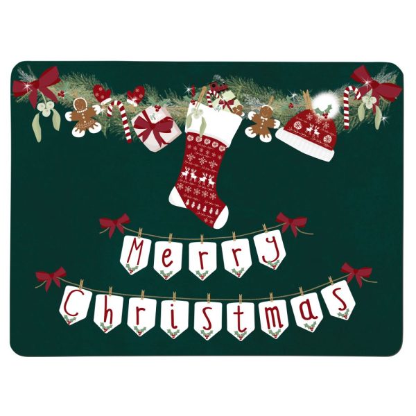 Denby Christmas Stocking Placemats