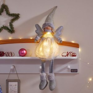 Angelica Fairy Princess Silver LED