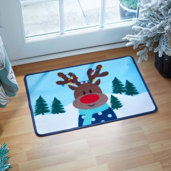 Merry Rudolph 40x60cm Door Matt