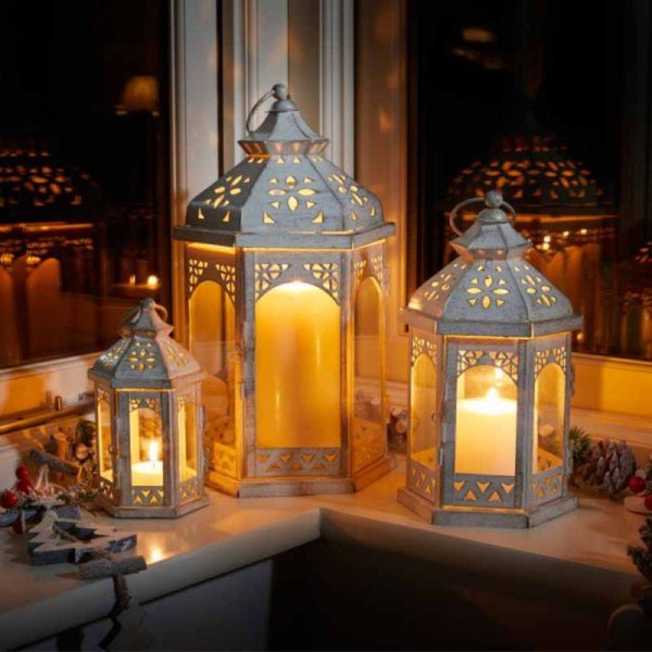 Three Kings Lanterns Set of 3