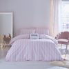 Stripe Tease White and Pink Duvet Set