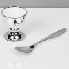 Bambino Baby Silver Plated Egg Cup and Spoon Set