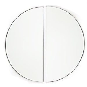 2 Piece Abstract Mirror