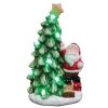 Santa and Christmas Tree Led