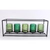 5 Metal Frame Candle Holder