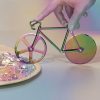 The Fixie Irridescent Pizza Cutter