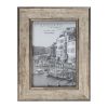 Impressions Textured Silver Finish Photo Frame