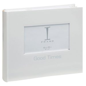 4x6 iFrame Album with Cover Aperture White