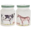 Country Farm Pottery Salt and Pepper