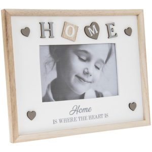 Sentiments Wooden Frame Home 4x6in
