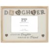 Sentiments Wooden Frame Daughter