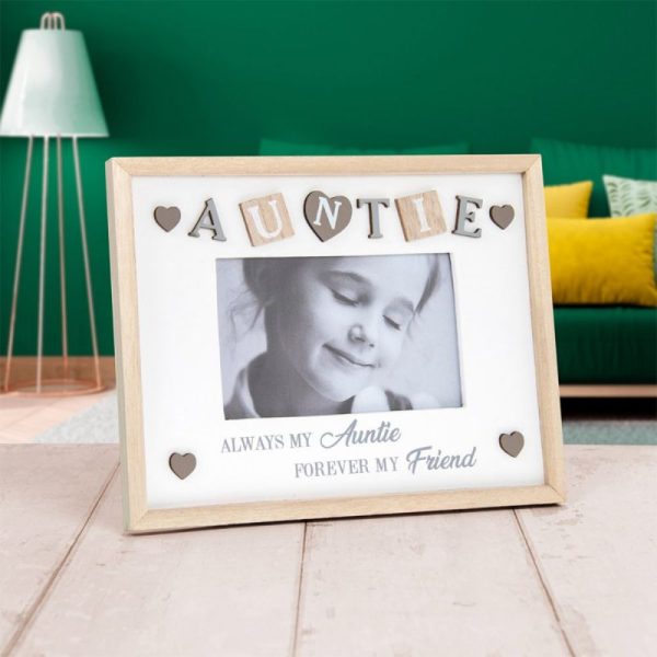 Sentiments Wooden Frame Auntie