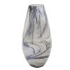 Vincenza Glass Vase Marble Colour 32cm