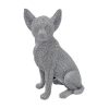 Silver Art Chihuahua Sitting