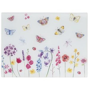 Butterfly Garden Cutting Board
