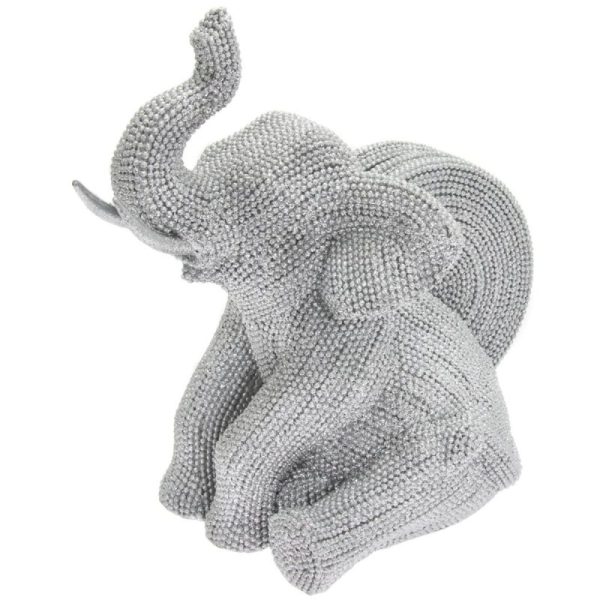 Silver Art Elephant Coaster