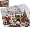 Santa Set of 4 Placemats
