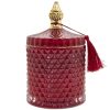 Red Cinnamon Candle Jar Large