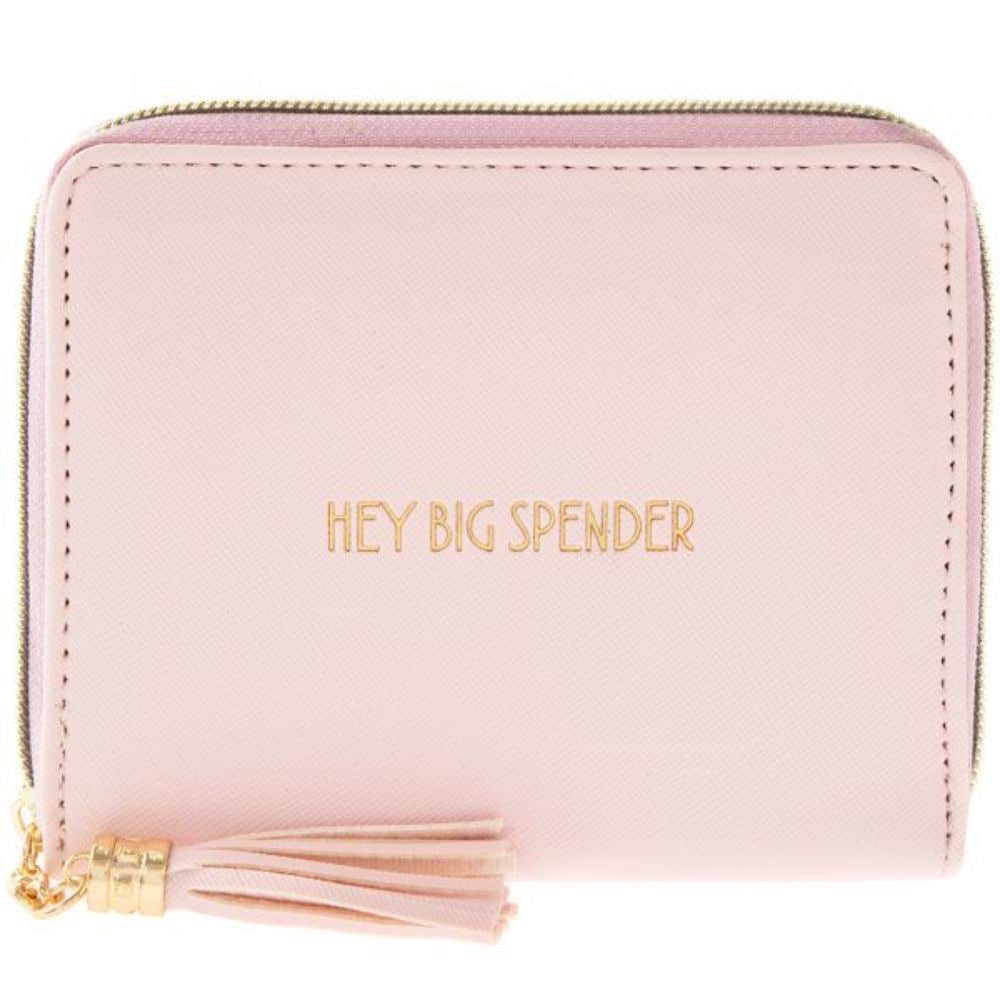 Hey Big Spender Pink Wallet - Allens
