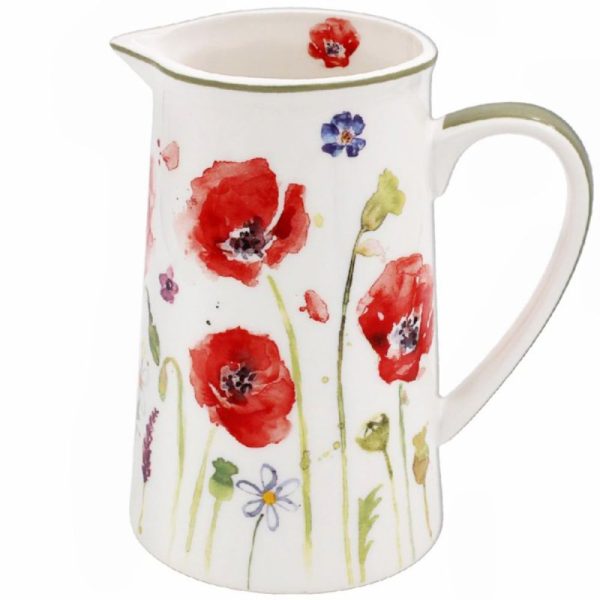 Poppy Field China Jug