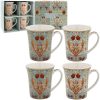 Snakeshead China Mugs Set of 4