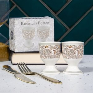Bachelors Button China Set of 2 Egg Cups