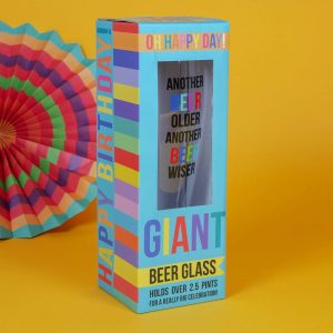 Oh Happy Day Giant Beer Glass Another Beer Older