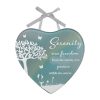 Reflections Of The Heart Mini Plaque Serenity