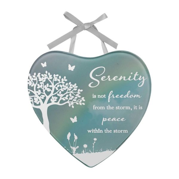 Reflections Of The Heart Mini Plaque Serenity