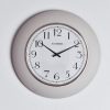 HOMETIME Matt White Wall Clock