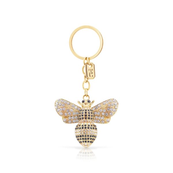 Gold Bee Keyring