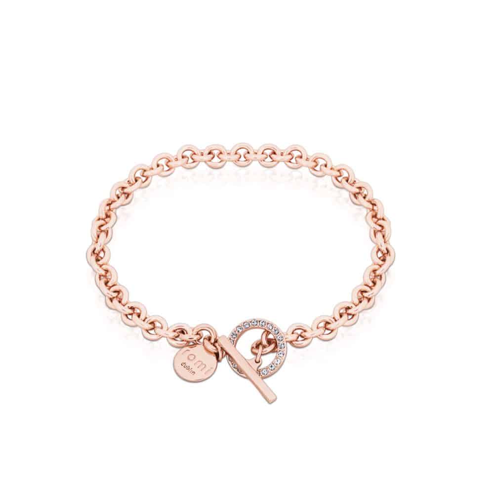 Romi Rose Gold Circle Chain Bracelet Page 1 of 0 - Allens Jewellery ...