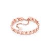 Romi Rose Gold Heavy Curb Chain Bracelet