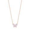 Butterfly Clear Diamond Pendant
