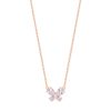 Butterfly Clear Diamond Pendant